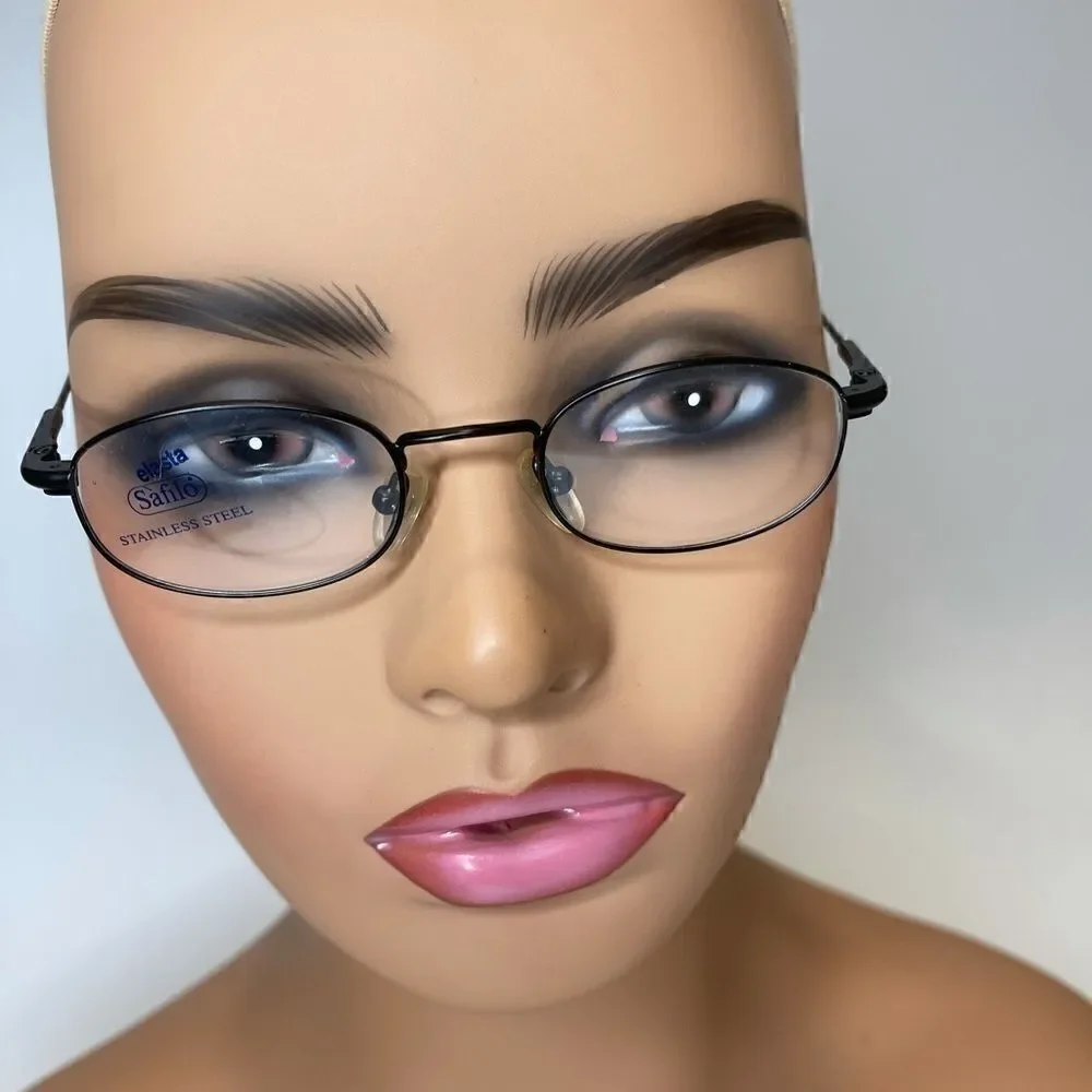 Small SAFILO stainless steel glasses unisex